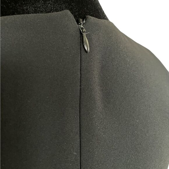 Theory Tunic Size Small Black Sleeveless Pleated Hem Top Quiet Luxury - Picture 9 of 10